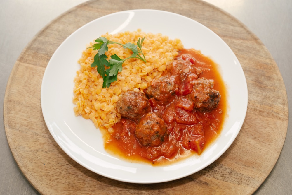 Boulettes lentilles